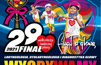 Plakat Wielkiej Orkiestry Światecznej Pomocy