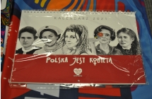 Kalendarz 2021 Polska jest kobieta