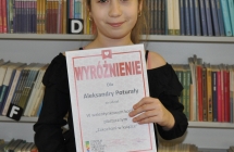 Aleksandra Poturała wyróżniona w konkursie Zakochani w książce