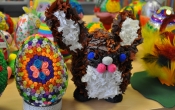 Wystawa prac z konkursu Wielkanocne jajo