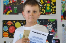 Igor Gruszczynski laureat wyroznienia w kategorii dzieci w wieku 6-7 lat