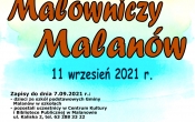 plakat XV pleneru malarskiego Malowniczy Malanow