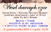 Wesel dawnych czar - obrzęd weselny z końca lat trzydziestych. Plakat informacyjny
