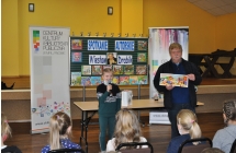 Bogna recytuje wiersz autorstwa Wieslawa Drabika