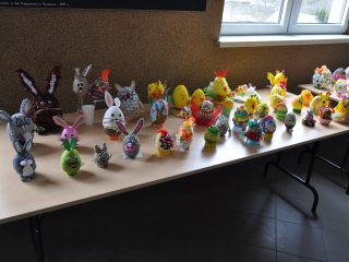 Wystawka konkursowych jaj