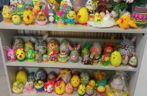 Wystawka dekorowanych jaj wielkanocnych