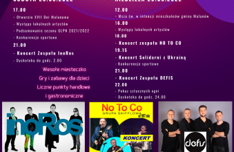 Dni Malanowa - program