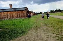 Baraki w obozie Auschwitz - Birkenau