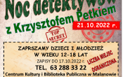 Noc Detektywow z Krzystofem Petkeim - Zapisy