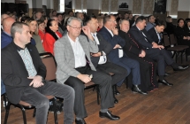 Goście zaproszeni na spotkanie. Sala widowiskowa 