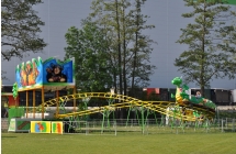 Rollercoaster w kształcie smoka 