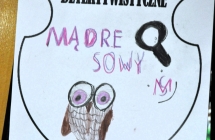 Plakat grupy detektwistycznej - mądre sowy 