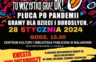 Plakat Wielkiej Orkiestry Świątecznej Pomocy 