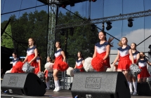 Występ zespołu tanecznego na Dniach Malanowa 