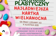 Plakat Najladniejsza kartka wielkanocna 2025