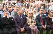 Gości na dozynkach 