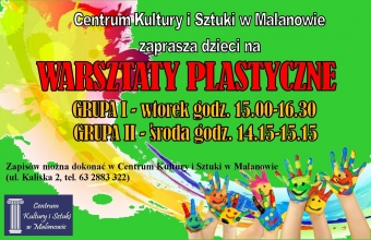 warsztaty plastyczne