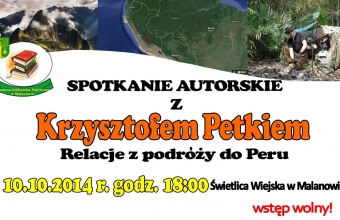 SPOTKANIE Z KRZYSZTOFEM PETKIEM