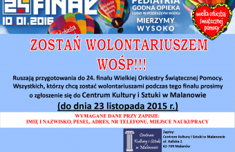 ZOSTAN WOLONTARIUSZEM